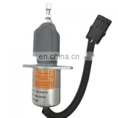 SA-4026-12 Excavator Engine Stop Solenoid valve