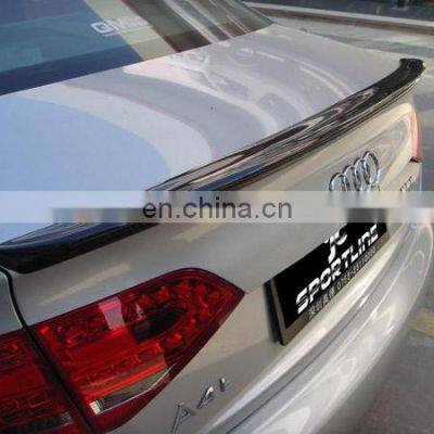 Carbon Fiber Rear Spoiler Wring for Audi A4 B8 B9 2009~2013