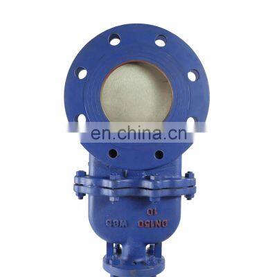 DKV High Pressure Kennedy Iron Pneumatic Knife Gate Valve photo-3