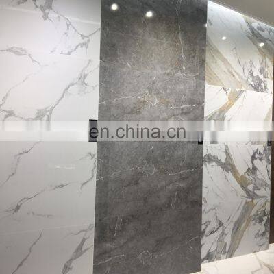 750x1500 mm 11mm thickness full body marble polished glazed porcelain stoneware  JM758248F