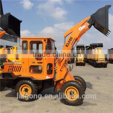 ZL08 China Articulated Hydraulic Mini Compact Wheel Loader for Sale