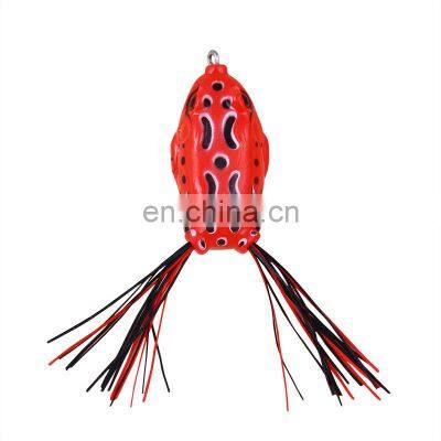 Wholesale Topwater Soft Lure 6.5G/10G/12G Fishing Frog for Reservoir Pond Stream Ocean Fish photo-4