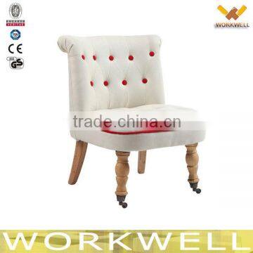 WorkWell hot sale living room furniture children leisure chair Kw-D4047-1