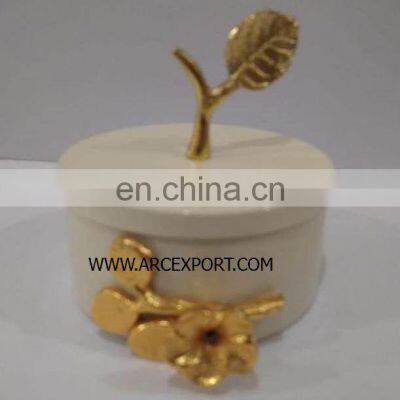 Orchid Design Decorative Bowl photo-2