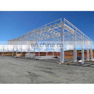 high quality construction car garage warehouse steel structure