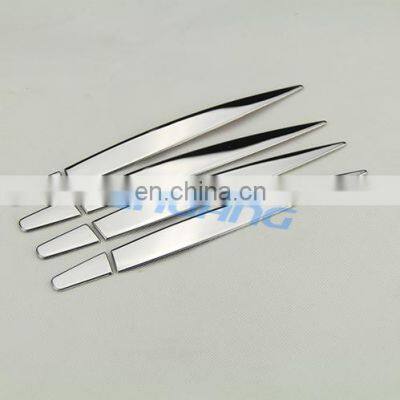 8pcs Stainless Steel Chrome Door Handle Cover Trim For BMW X5 f15 2014 2015 Car Styling Accessories