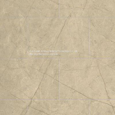 GKBM LS-S008 Eco-friendly Unilin Click Waterproof Fireproof Stone Grain SPC Flooring