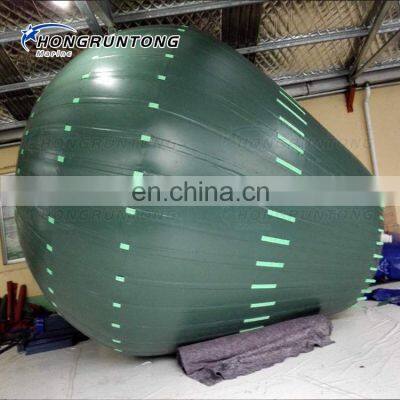 Salvage airbag for commercial ship inflating life-saving crane salvage airbag