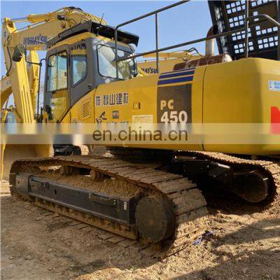 Japan original mining work use heavy excavator pc450-7 pc450 digging machines