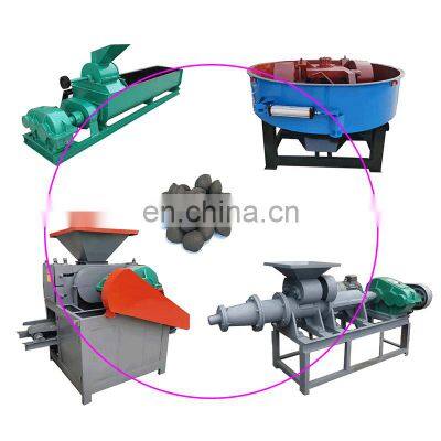 Briquette machines charcoal coal wood bamboo rice husk BBQ Coal powder high capacity oval egg shape ball briquette machine