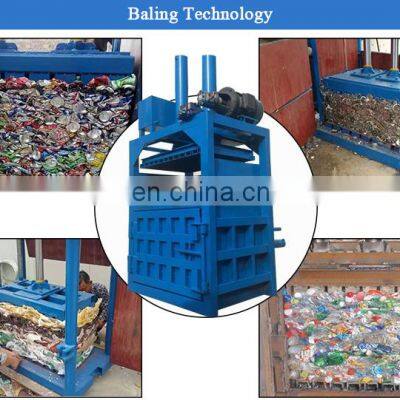 Waste Paper Baler Machine for Used Clothing Plastic Baler photo-2