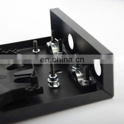 SC FC 8 Core Fiber Port Wall Mounted/desktop Type Fiber Optic Patch Panel LIU BLACK Cold Rolled Steel FTTH FTTB FTTX Network photo-5