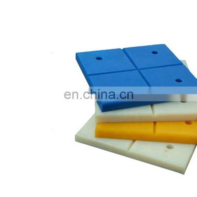 Uhmwpe plastic marine boat fender face pads/UHMWPE front panel for marine fender/ Uhmwpe marine fender harbor side boat fender