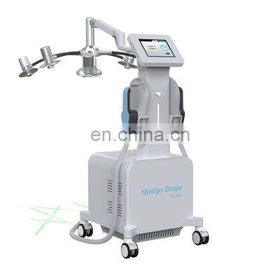 China Supplier 532nm Wavelength 6D Laser EMS Body Shape Slimming Machine Red/Green Light photo-5