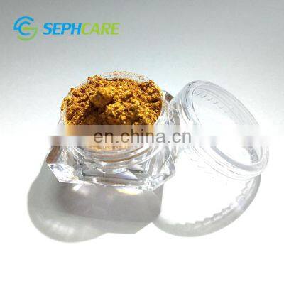 Sephcare private label cosmetic grade mica powder loose highlight gold powder