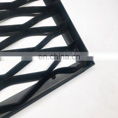 Powder coated expanded metal mesh for wall cladding