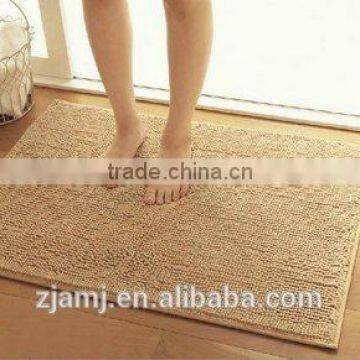 chenille bath step rug