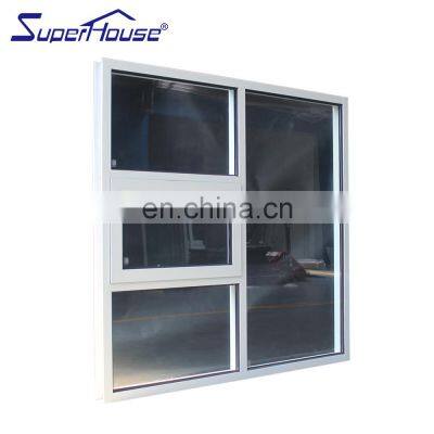NFRC Double Glazed Aluminium Awning Window Top Fixed Windows photo-3