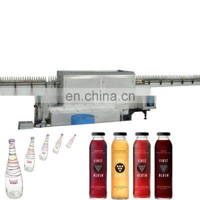 Automatic wine glass bottle washing machine / plant / washer with remove label