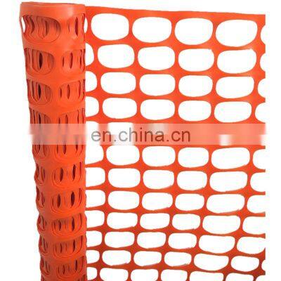 most popular item orange plastic safety fence for traffic