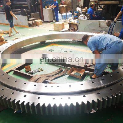 Three Row Roller Slewing Bearing Ring for Terx AC 100 Road Truck Crane photo-4