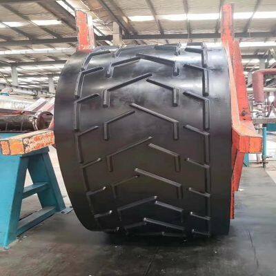 Polyester Abrasion Resistant V Pattern Conveyor Belt Ep Belt photo-2