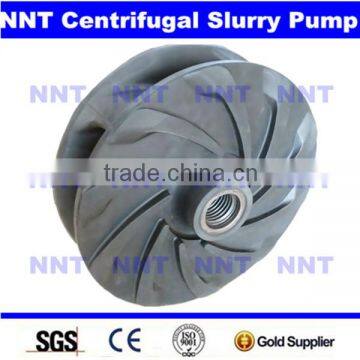 slurry pump rubber impeller