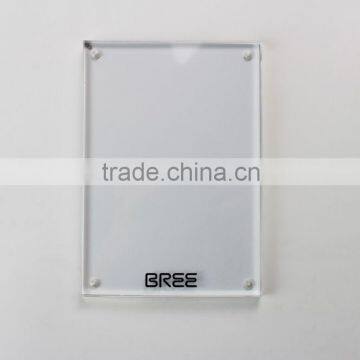 Acrylic Price Tag Holder Stand Clear Acrylic Photo Frame Sign Holder RSH005 photo-2