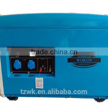 Good Price Electric Diesel Generator 5/5.5kw Air Cooled Small Silent Diesel Generator photo-2