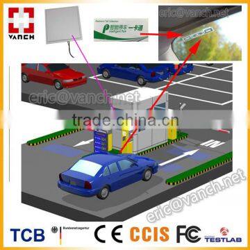 Russia use UHF RFID Integrated Reader for vehicle access control in parking lot