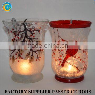 New Glass Crafts Candle Holders Handmade photo-3
