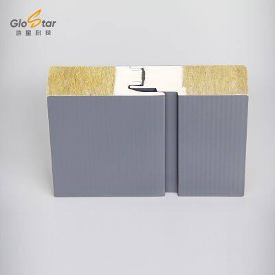 Hongxing Technology - Polyurethane Edge-Sealed Rock Wool Sandwich Panel?? ??Excellent Thermal Insulation & Fire Resistance | Easy Installation??
