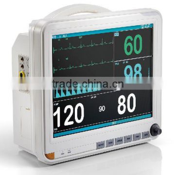 15 inch Touch Screen High Performance Multi-parameter Patient Monitor