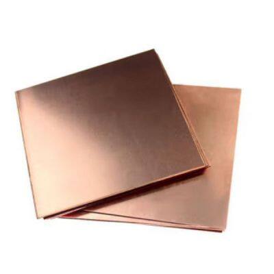 Non-Sparking ASTM C17200 Bronze Beryllium Copper Alloy Plates Sheets for Mechanical Parts