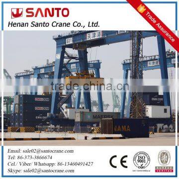 Loading And Unloading 35Ton Container Gantry Crane Use For Port