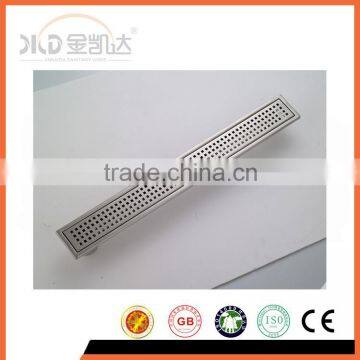 Stainless steel 304 long floor drain,project use, high quality shower floor drain B28-5E                        
                                                Quality Choice