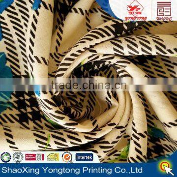 custom printed fabric with 85g rayon