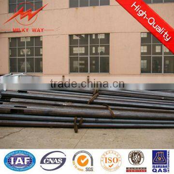 8 meter galvanized pole street light