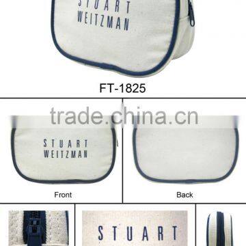 New fashion hot sale items best Toiletry Travel Wash bag high quality canvas white colour