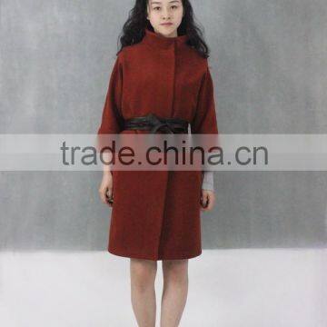 2015 Fashion Outdoor Fashion Winter Women Long Cotton Coat Wool Coats Wholesale for Women photo-6