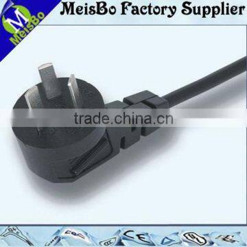 3 Pins China eu ac power plug