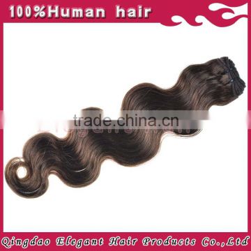 Qingdao Elegant Body wave Wholesale virgin indian hair weft