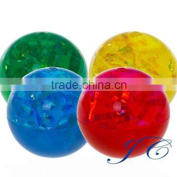 Wholesale 49mm flashing light led bouncing balls