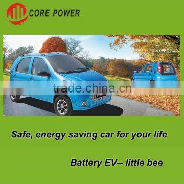 ECO friendly electric car Green vehicle automobile