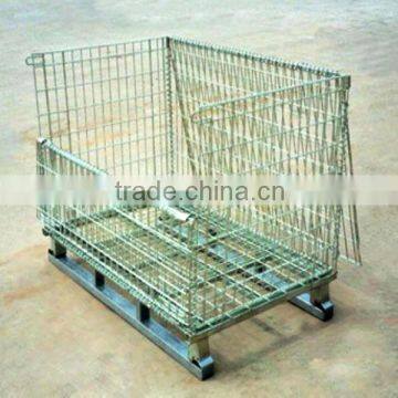 Customized Design Wire Storage Cage Container in Warehouse photo-2