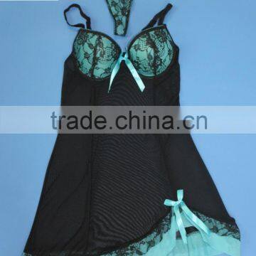 High Quality Sexy Babydools Lingerie, 2016 New Arrival Wholesale Sexy Lady Lingerie Nighty Quality Choice photo-5