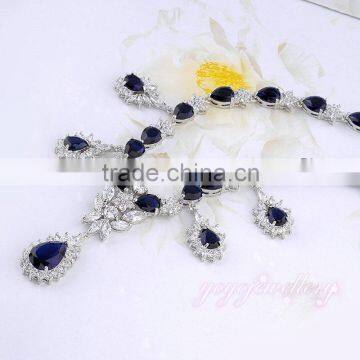 Wholesale Fashion 18k Gold Plated Bridal Jewelry Set photo-3