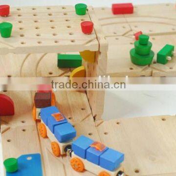 Wooden Toy Train Tracks Sets for Kids photo-2