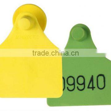 breeding animal ear tags animal id polyurethane animal ear tags plastic ear tags ear tag for animal management with high quality