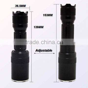 (160015) Rechargeable Camping Outdoor Waterproof 18650 Battery Zoomable Torch Led photo-4